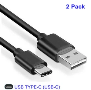 2x USB Charging Cable Charger Lead For Nintendo Switch & Switch Lite USB-C - Picture 1 of 9