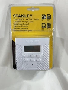 Stanley Timermax Programable Digital Indoor Weekly Timer - Picture 1 of 10