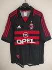 AC MILAN 1998-1999 Opel away camiseta shirt trikot maillot maglia adidas L