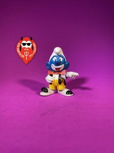 Smurfs Clown Smurf 20033 Vintage Circus Figure 1978 PVC Toy Schleich GD05 - Picture 1 of 3