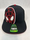 Marvel Spider-Man Baseball Hat Snap Back Youth Size Black