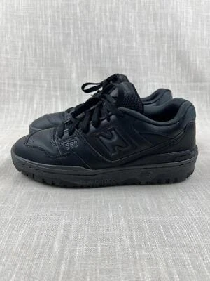 New Balance 550 Triple Black Sneakers Mens Size 5.5 - Image 1 of 4