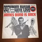 James Bond 007-- From Russia With Love-FRWL John Barry Seven Record Pochette SEULEMENT