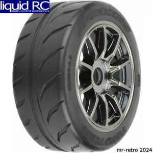 Pro-Line 1019911 1/7 Toyo Prxs R888R S3 Front 2.9 BLTD Mounted Spctr Gnmtl - Picture 1 of 2