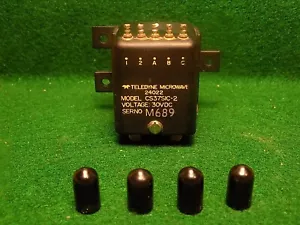 (1) Interruptor coaxial de microondas Teledyne CS37SIC 30 VDC SMA hembra NUEVO - Imagen 1 de 4