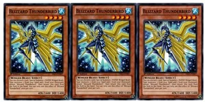 Yugioh - 3X Blizzard Thunderbird - Común - 1ª Edición - PRIO-EN007 - Casi Como Nuevo - Imagen 1 de 1