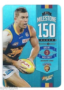 2014 Champions AFL Milestone Game (MG4) Brent MOLONEY Adelaide - Picture 1 of 1