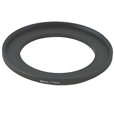 58mm-77mm 58-77 mm 58 to 77 Step Up Ring Filter Adapter - Image 1 of 2