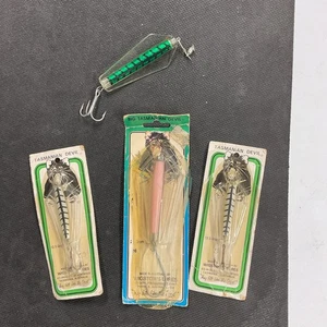 4 señuelos de pesca Winston Tasmanian Devil de colección diferentes (1 lote 1 precio) - Imagen 1 de 6