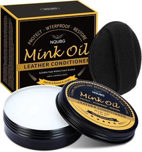 Aceite de visón para botas de cuero, kit de cuidado de botas, kit de zapatos para... - Imagen 1 de 7