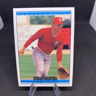 1992 Donruss #602 Stan Royer St. Louis Cardinals RC - Image 1 of 2