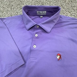 Peter Millar Summer Comfort Shirt Men’s Size XL Purple Golf Tennis Logo - Picture 1 of 7