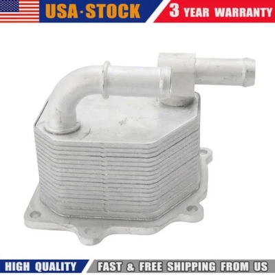 New Engine Oil Cooler For 2013-2019 Ford Taurus Flex Explorer Edge 7T4Z6A642A - Image 1 of 4