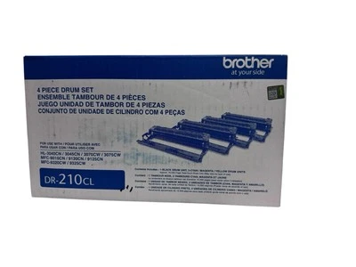 GENUINE - BROTHER DR-210CL DRUM UNIT SET. NEW. SEALED. - Image 1 of 4