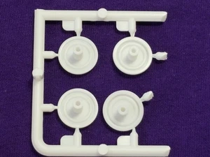 Dodge Coronet 1968 rueda trasera interior de MPC kit modelo 1:25 68 - Imagen 1 de 7