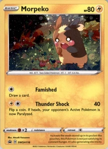 SWSH: Sword & Shield Promo Cards #SWSH116 Morpeko Holo - Picture 1 of 2