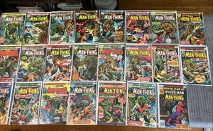 Man Thing - Vol. 1, #1-22 Marvel Comics 1977 + MTU 68 - Bild 1 von 24