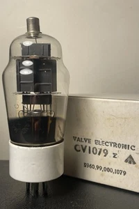 GEC CV1079 KT8C Tetrode Valve Tube Ceramic Base Tests Good Made in England - Bild 1 von 5