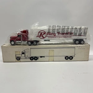 VTG ERTL International Cab With Trailer 1/64 #3031 With Box Diecast USA 1991 - Picture 1 of 5