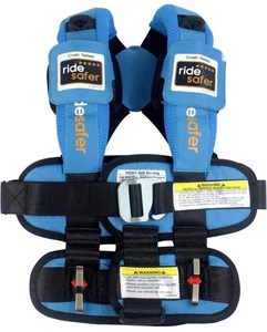Ridesafer Azul, Ligero, Compacto, Asiento de Coche Portátil PEQUEÑO Perfecto para Viajar - Imagen 1 de 5