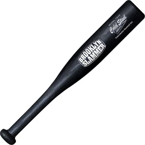 Bate Cold Steel Brooklyn Slammer, negro, 19 pulgadas, equipo de béisbol CS-92BSW - Imagen 1 de 1