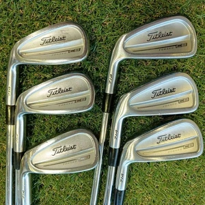 Titleist Lefty CB 714 Iron Set Flex X 6 Pieces Dynamic Gold F/S #78 - Picture 1 of 9