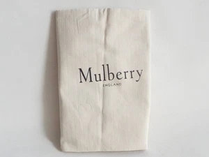 Mulberry Extra Large Dustbag New Style Stripes Cream & Black Drawstring - Picture 1 of 10