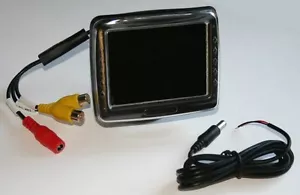 Monitor a color LCD TFT de 3,5" con soporte - Imagen 1 de 4