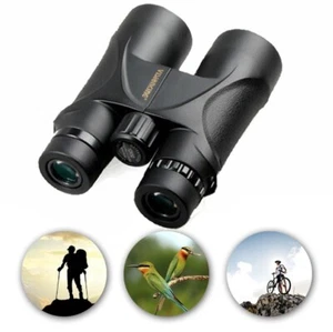 Visionking Powerful 12x50 Waterproof BAK4 Roof Hungting Birding Binoculars army - Picture 1 of 11