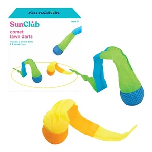 Sun Club Garden Outdoors Summer Kids Children & Adults Comet Dart Throwing Game - Picture 1 of 3