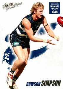 2010 GEELONG CATS AFL Card DAWSON SIMPSON Prestige - Picture 1 of 2