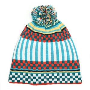 100% Pure Merino Wool Knitted Bobble Beanie Hat SALE! - Picture 1 of 1