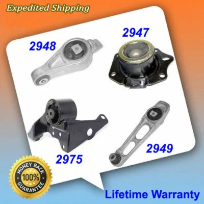Fits: 2000-2001 Dodge/ Plymouth Neon 2.0L Motor & Trans.Mount 4PCS for Auto M945 - Image 1 of 4