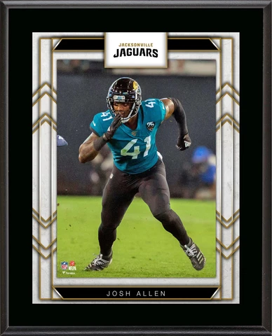 Josh Allen Jacksonville Jaguars 10.5" x 13" Player Plaque Cover
