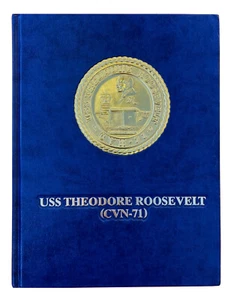 Libro de cruceros USS Theodore Roosevelt CVN-71 MED Deployment 2003 Vol 9 de la Marina de los Estados Unidos - Imagen 1 de 12