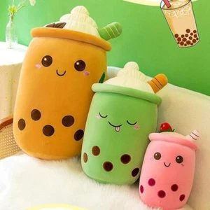 Boba Plush Toy for Kids – Soft Bubble Tea Pillow for Cuddles - Picture 1 of 42