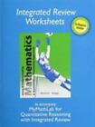 Worksheets for Using and Understanding Mathematics: A Quantitative Reasoning...