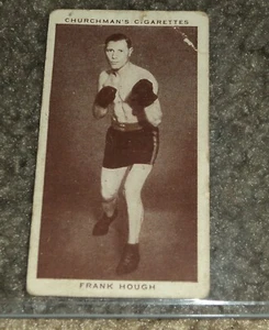 1938 Churchman's Cigarettes Frank Hough #19 - Imagen 1 de 2