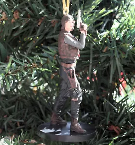Custom Jyn Erso Rogue One Star Wars Story Christmas Ornament PVC NEW - Picture 1 of 3