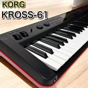 KORG KROSS 61 keys Synthesizer Keyboard Tested Working used - Picture 1 of 10