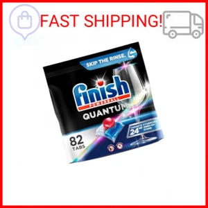 FINISH Quantum Powerball, Dishwasher Pods, Dishwasher Detergent Liquid, Dishwash - Picture 1 of 2