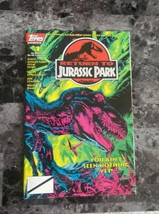 JURASSIC PARK: RETURN TO #1 (1994) - 9.4 NEAR MINT (TOPPS) - Picture 1 of 7