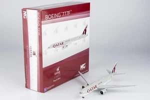 Qatar Airways Cargo B777-200F Reg:A7-BFZ NG modelos 72023 escala 1:400 diecast - Imagen 1 de 10