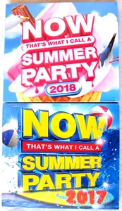 Now Thats What I Call Music a Summer Party 2017 & 2018 2 NEW SEALED BOX SETS - Picture 1 of 3