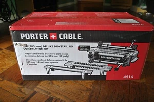Porter Cable 4216 12" Deluxe Alluminio Modello Coda di rondine Jig Kit Combinazione - Foto 1 di 6