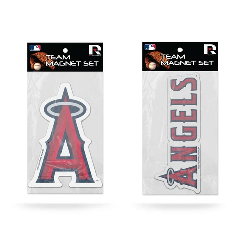 2 piece Los Angeles Angels Team Magnets. 2 different designs            #114 Cover