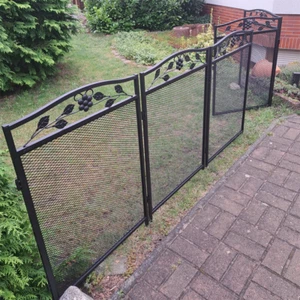 5tlg.Teichzaun Gartenzaun Gitterzaun Maschendrahtzaun Gartenzaun Maschendraht DE - Bild 1 von 19