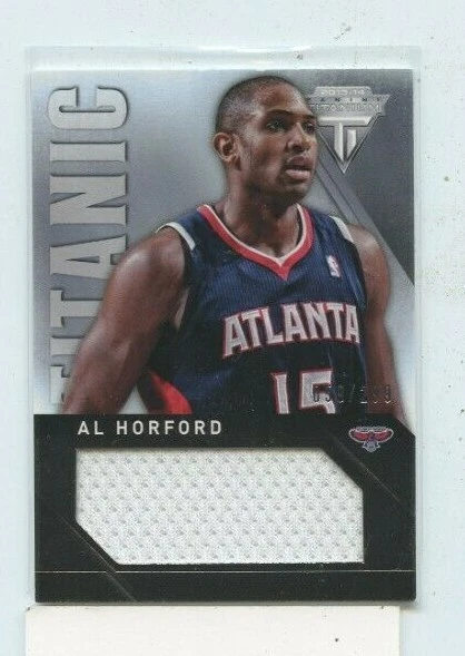 AL HORFORD 2013-14 Panini Titanium Titanic Threads Jumbo Jersey #D /299 - Image 1 of 1