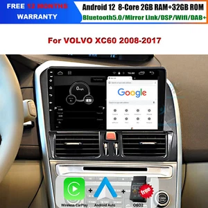Für Volvo XC60 2008-2017 Android Auto Radio GPS Navigation Bluetooth Video DAB+ - Bild 1 von 23
