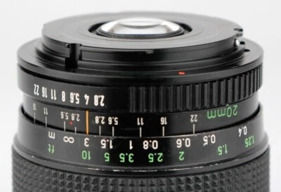 Canon FD 17/4 20/2.8 lens to EF conversion mount - Image 1 of 3